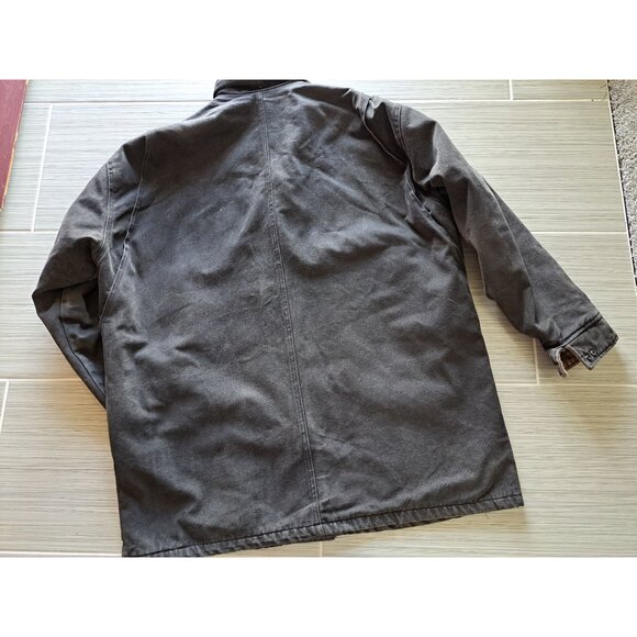 Vintage Berne XLT Barn Coat Chore BercoWear Mens Canvas Jacket Blanket Lined - Picture 9 of 9